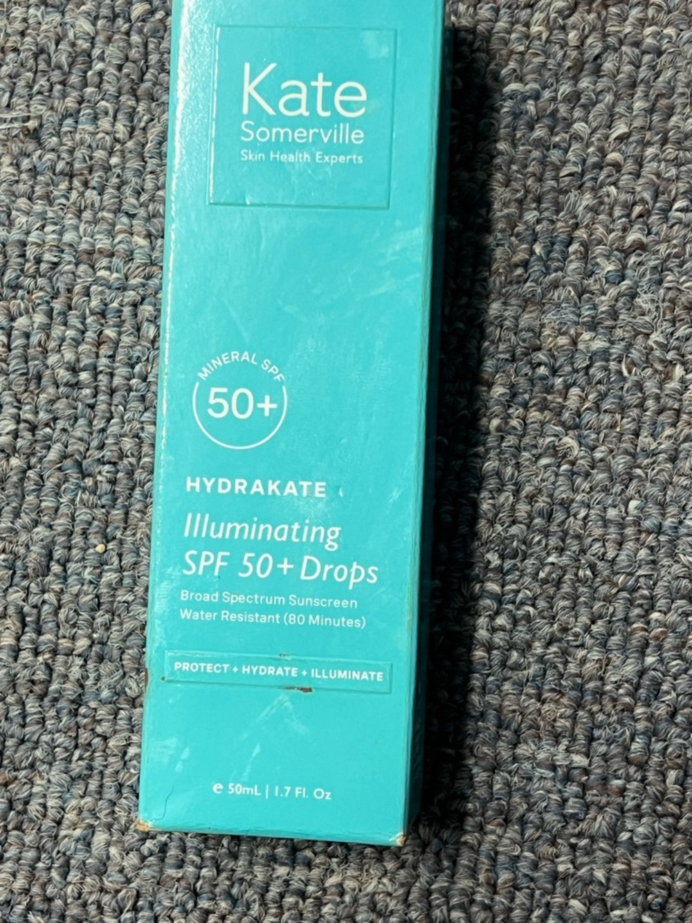 Kate Somerville Turquoise Hydrakate Illuminating SPF 50+ Drops